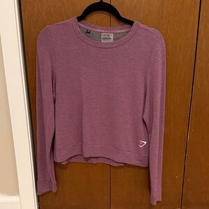 Women's Purple Long Sleeve Top